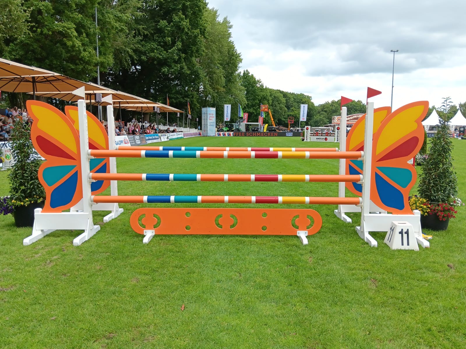 Schmetterling Hindernis